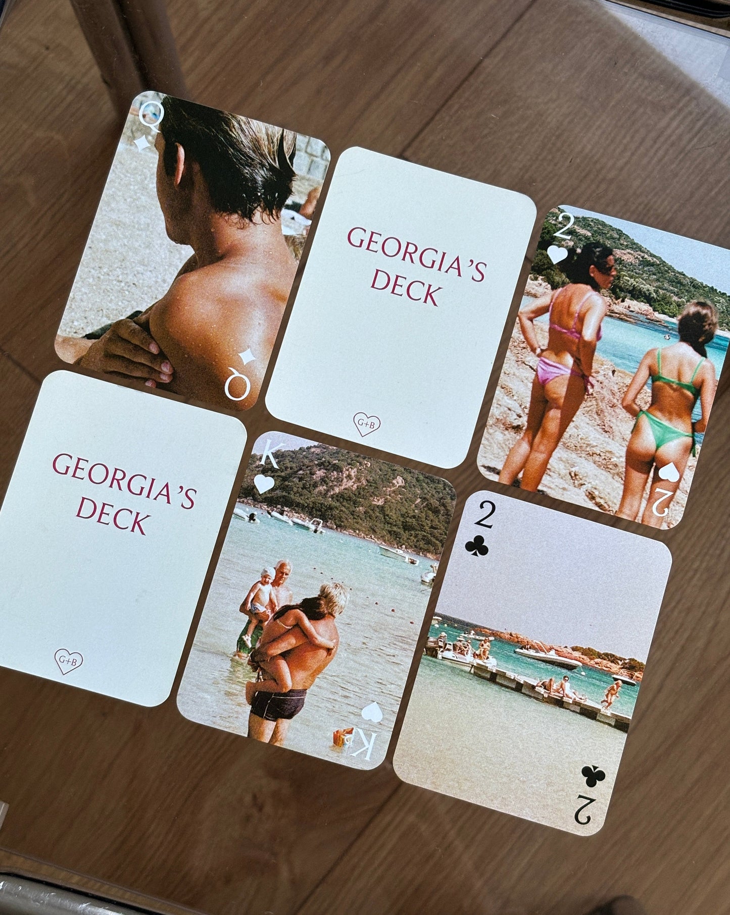 Personalised Deck of Cards — Template (Australia)